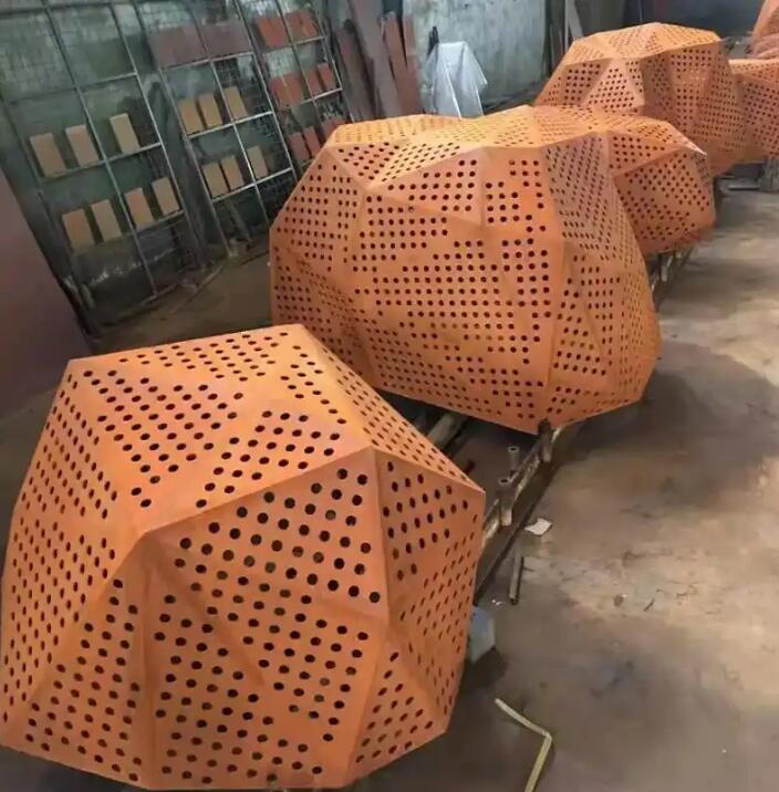 凤泉耐候钢造型